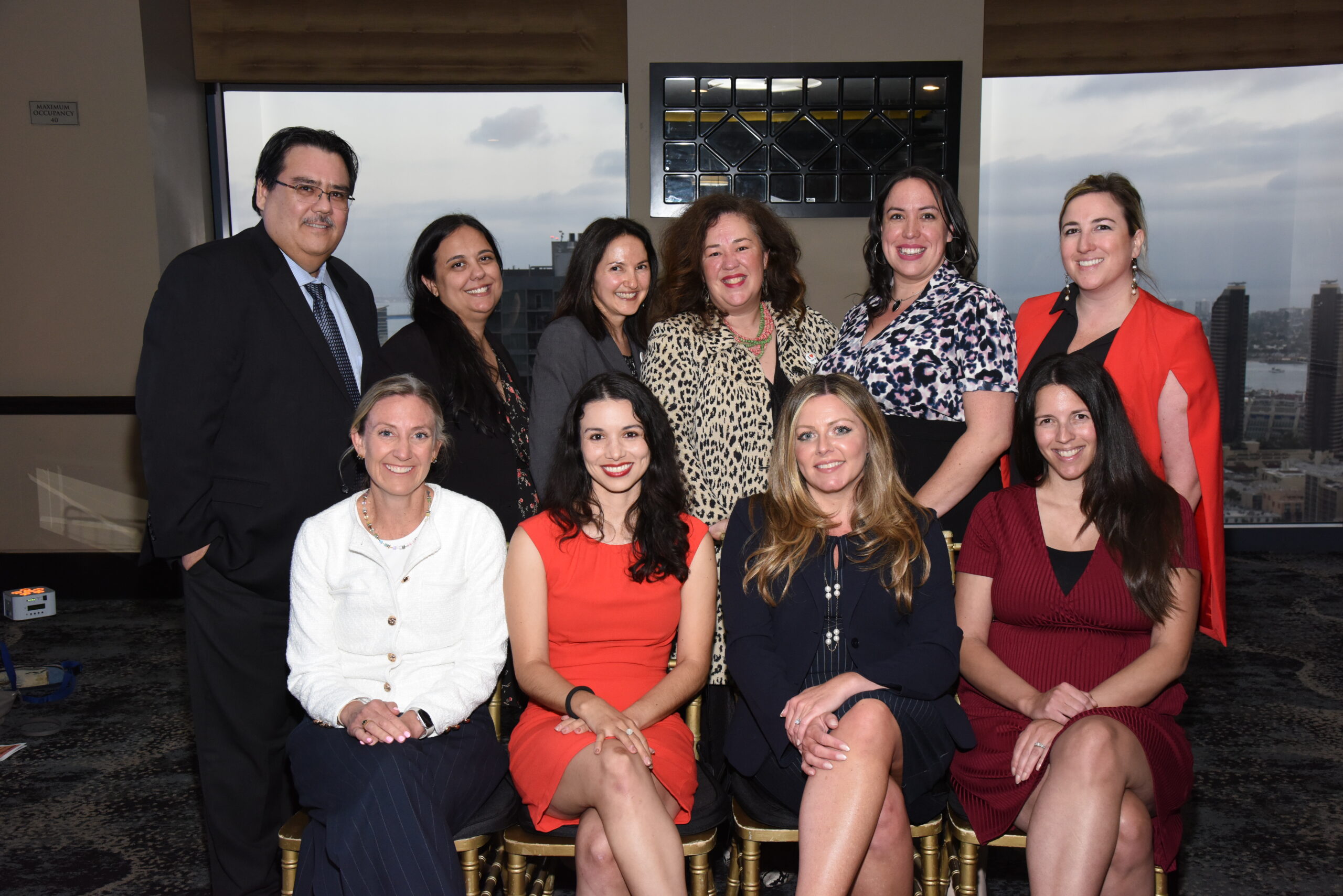 Attendees at a Distinguished Lawyer Memorial Celebration .